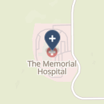 Memorial Hospital, The on map
