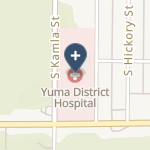 Yuma District Hospital on map