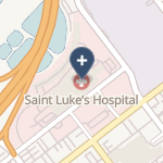 St Lukes Hospital on map