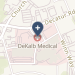 Dekalb Medical Center on map