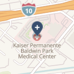 Kaiser Foundation Hospital - Baldwin Park on map