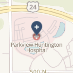 Parkview Huntington Hospital on map
