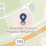 Riverside Doctors' Hospital Of Williamsburg on map