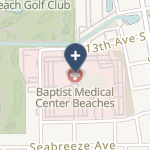 Baptist Medical Center - Beaches on map
