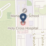 Holy Cross Hospital on map