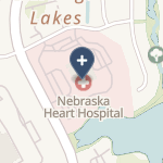 Chi Health Nebraska Heart on map