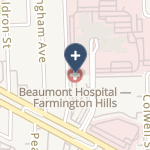 Beaumont Hospital - Farmington Hills on map