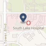 South Lake Hospital on map