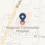 Wagoner Community Hospital on map