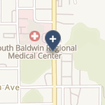 South Baldwin Regional Medical Center on map