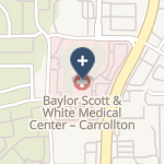 Baylor Scott And White Medical Center Carrollton on map