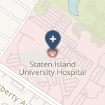 Staten Island University Hospital on map