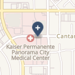 Kaiser Foundation Hospital - Panorama City on map