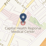 Capital Health System-Fuld Campus on map
