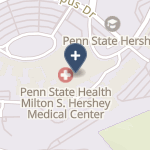 Milton s Hershey Medical Center on map