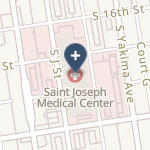 St Joseph Medical Center on map