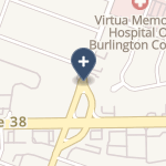 Virtua Memorial Hospital Of Burlington County on map