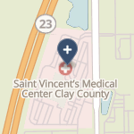 St Vincents Medical Center - Clay County on map