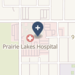 Prairie Lakes Hospital on map