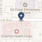 Essentia Health Fargo on map