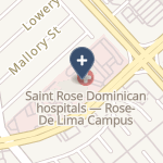 St Rose Dominican Hospitals - Rose De Lima Campus on map