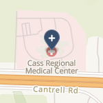 Cass Regional Medical Center on map