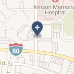 Ivinson Memorial Hospital on map