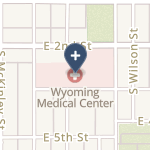 Wyoming Medical Center on map