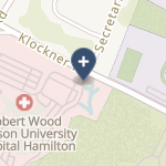 Robert Wood Johnson University Hospital Hamilton on map