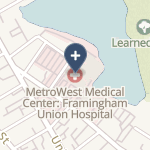 Metrowest Medical Center on map