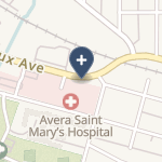 Avera St Mary's Hospital on map