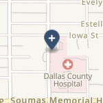 Dallas County Hospital on map
