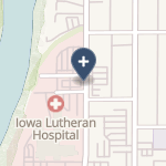Iowa Lutheran Hospital on map