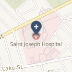 St Joseph Hospital on map
