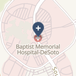 Baptist Memorial Hospital Desoto on map