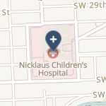 Nicklaus Children's Hospital on map