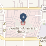 Swedish American Hospital on map