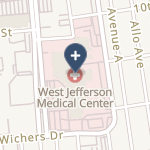 West Jefferson Medical Center on map