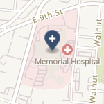 Memorial Hospital on map