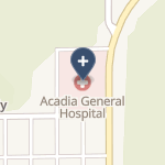 Acadia General Hospital on map