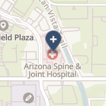 Arizona Spine And Joint Hospital on map