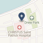 Christus St Patrick Hospital on map