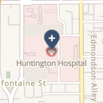 Huntington Memorial Hospital on map