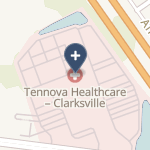 Tennova Healthcare-Clarksville on map