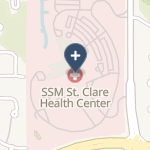 Ssm Health St Clare Hospital - Fenton on map