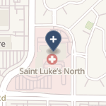 Saint Lukes North Hospital on map