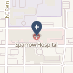 Edward w Sparrow Hospital on map