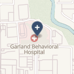 Baylor Scott & White Medical Center Garland on map