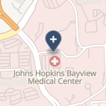 Johns Hopkins Bayview Medical Center on map