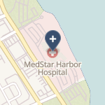 Medstar Harbor Hospital on map